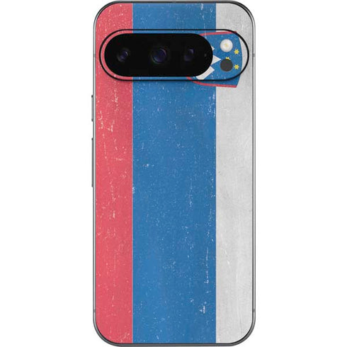 Slovenia Flag Distressed Google Pixel 9 Pro Skin